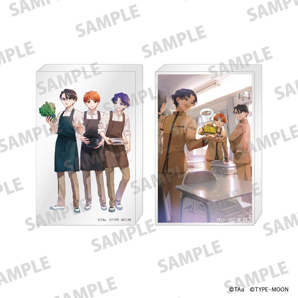 衛宮さんちの今日のごはん ミニアクリルブロックセット 1【予約商品】