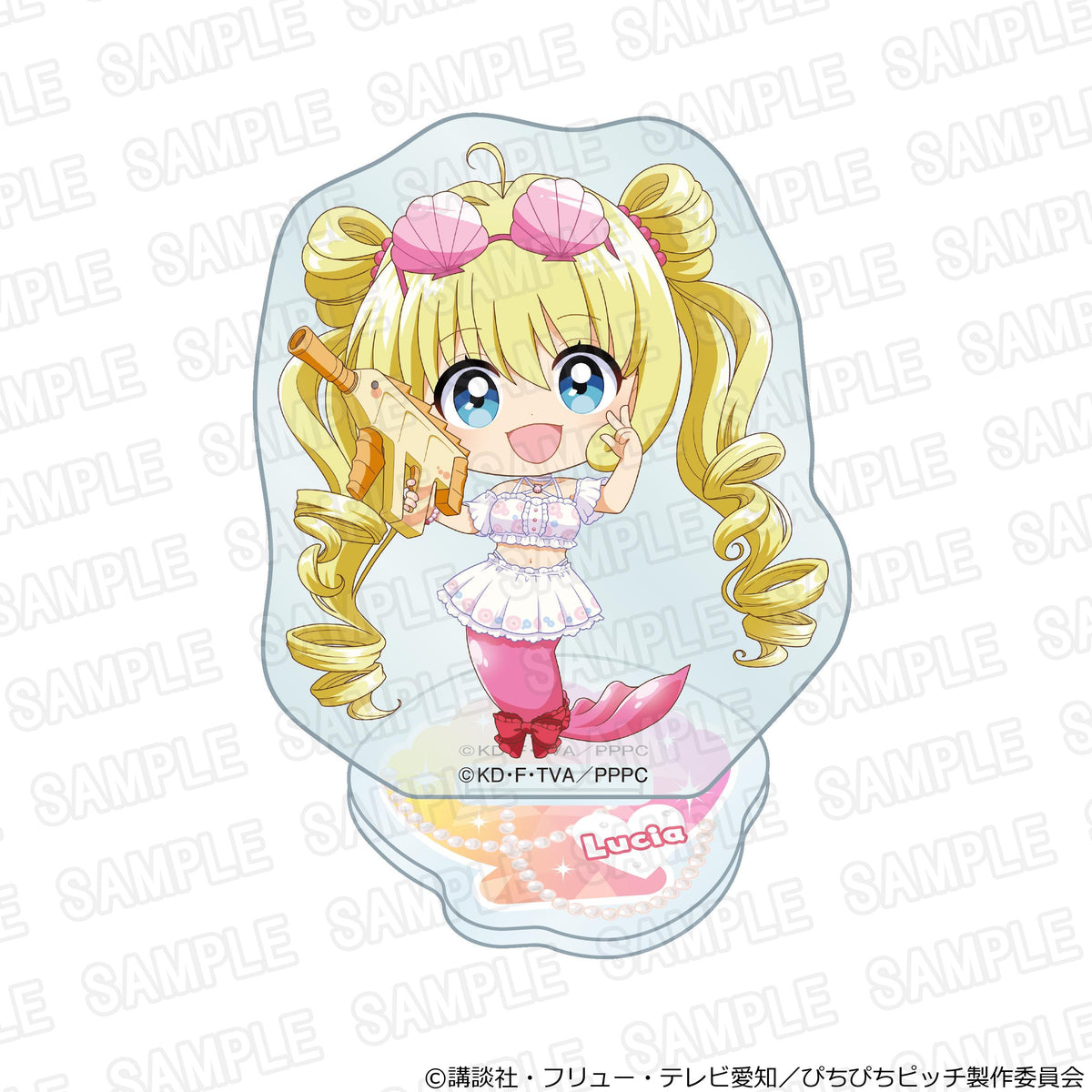 マーメイドメロディー ぴちぴちピッチ ミニアクリルスタンドフィギュア スプラッシュパーティーVer. るちあ ミニ【予約商品】