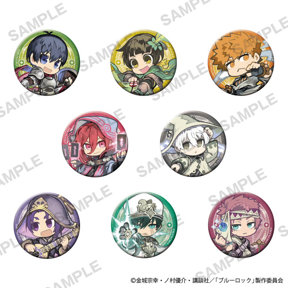 【Box/8】ブルーロック トレーディングきらきら缶バッジ ロープレVer.【予約商品】
