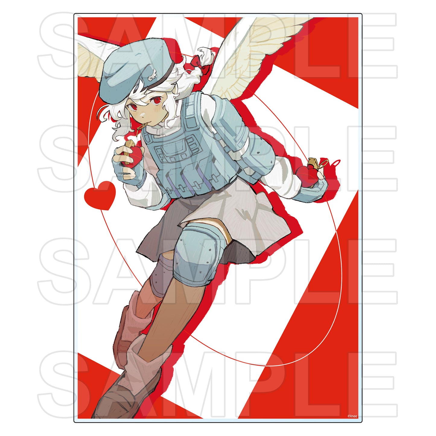 ラブ・バレット A5アクリルパネル 2巻カバー【予約商品】