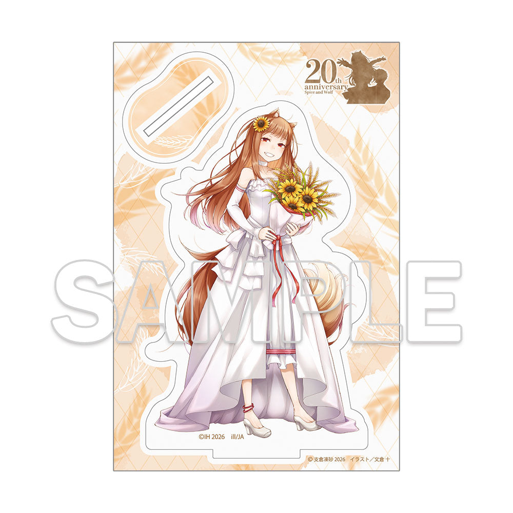 狼と香辛料 原作20周年記念 アクリルフィギュア ブライドVer.【予約商品】