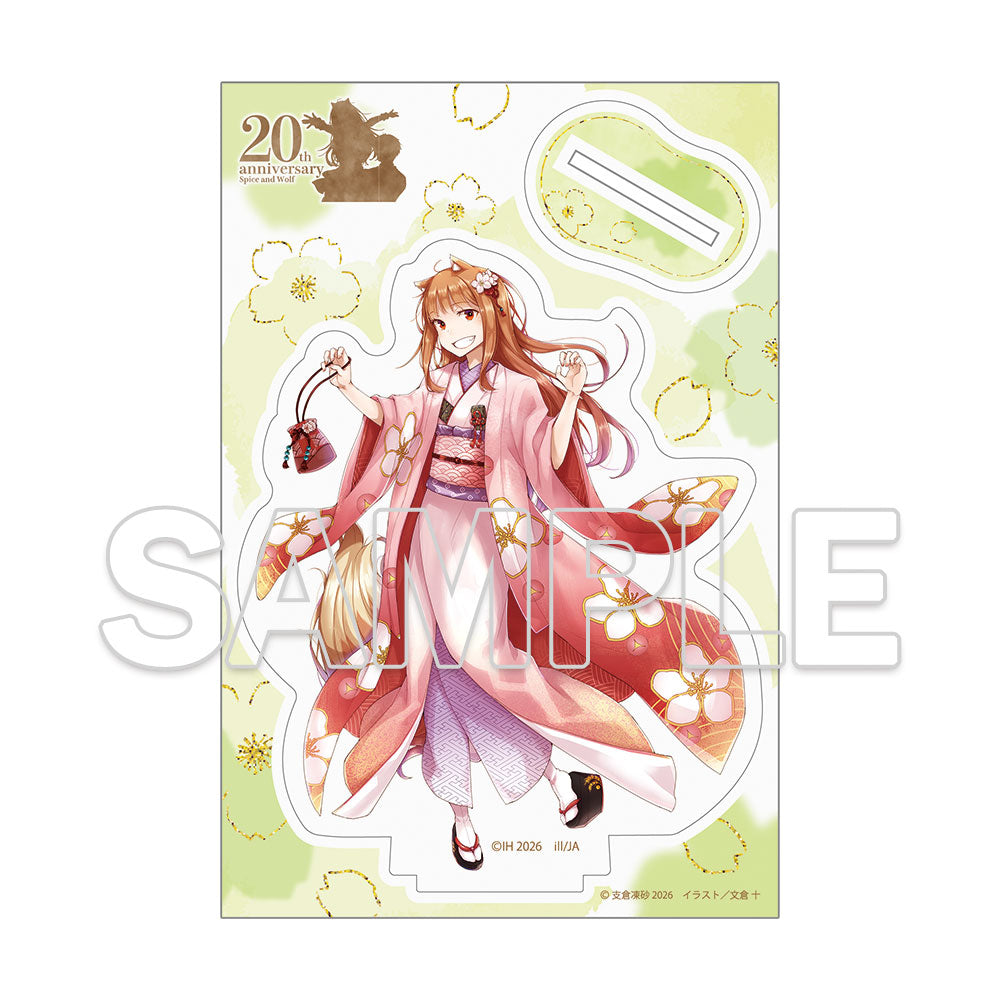 狼と香辛料 原作20周年記念 アクリルフィギュア 着物Ver.【予約商品】
