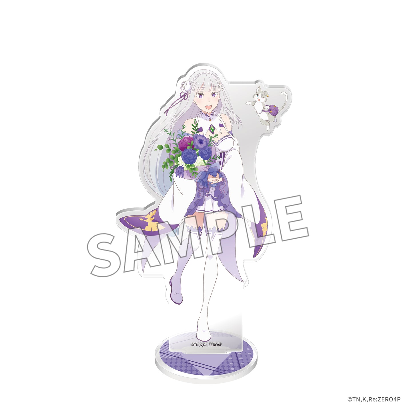Re:ゼロから始める異世界生活 アクリルスタンドフィギュア Flower&Balloon Ver. エミリア【予約商品】