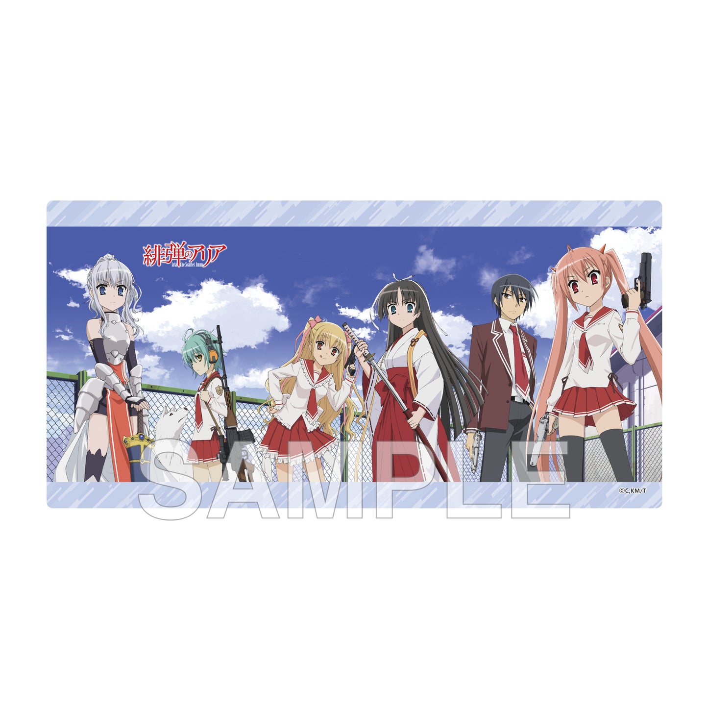 緋弾のアリア デスクマット シリーズアニメ化15周年記念Ver.【予約商品】