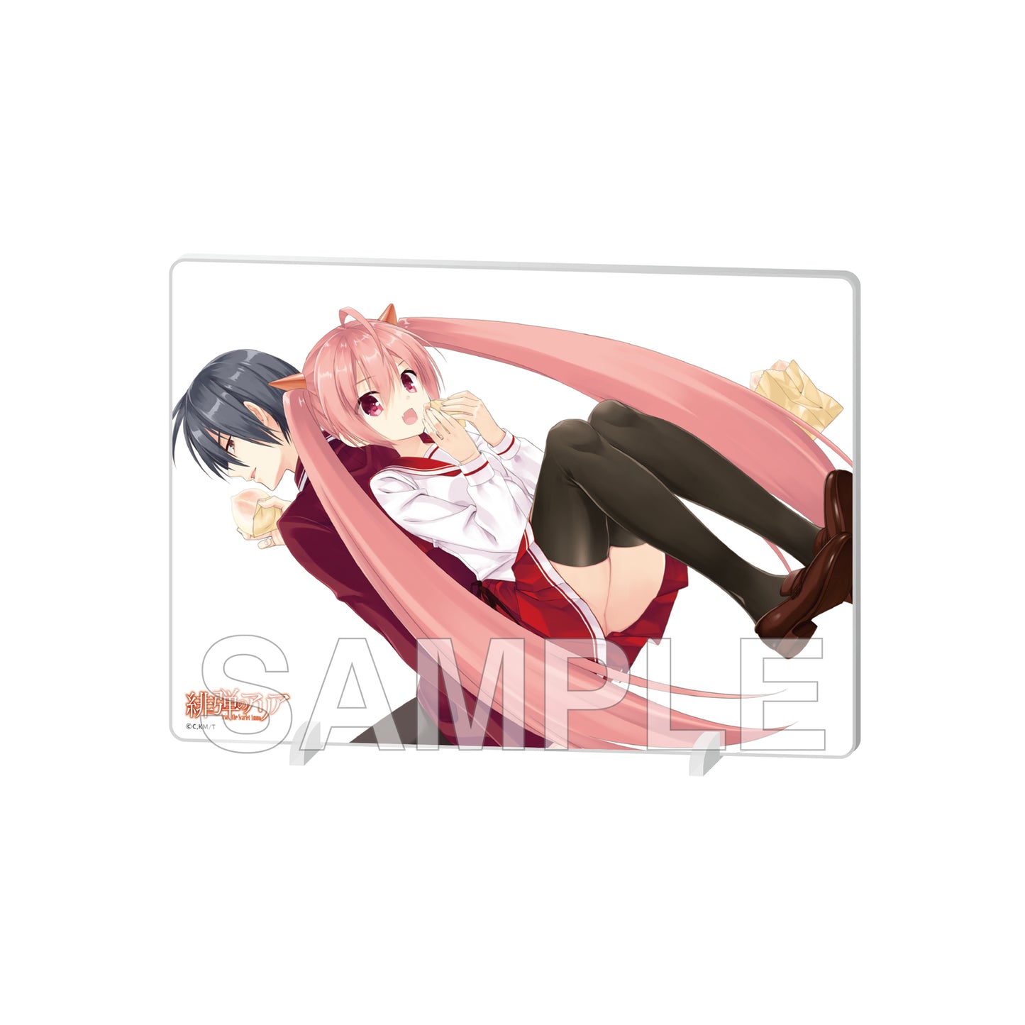 緋弾のアリア アクリルパネル シリーズアニメ化15周年記念Ver. キンジ&アリア【予約商品】