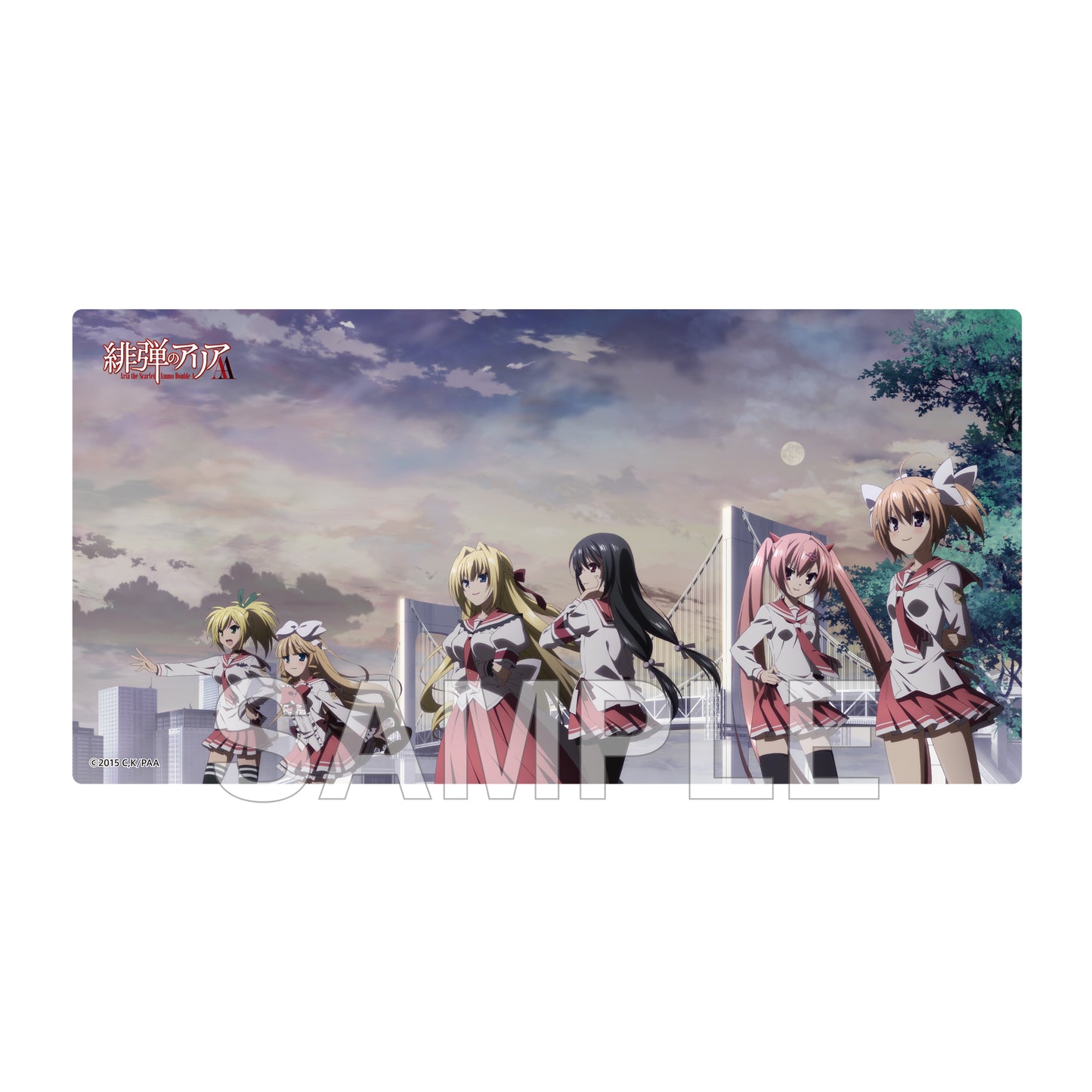 緋弾のアリアAA デスクマット シリーズアニメ化15周年記念Ver.【予約商品】