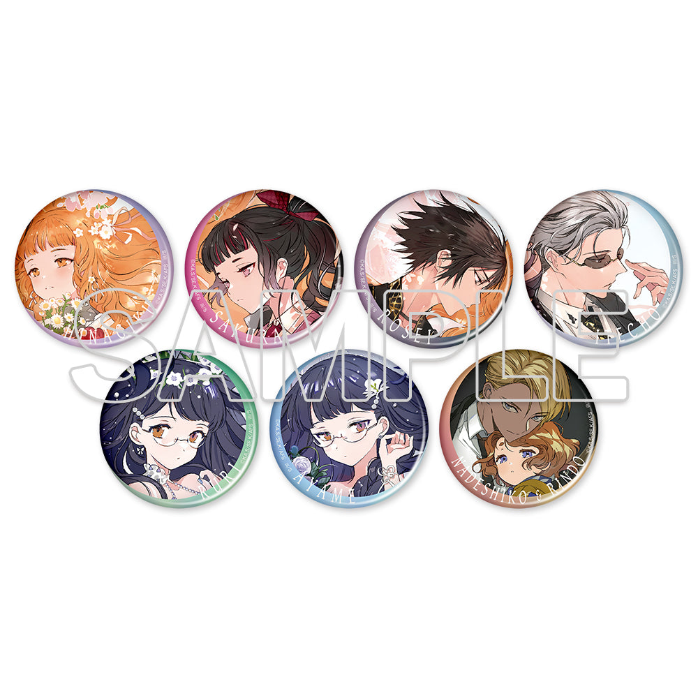 【Box/7】春夏秋冬代行者 トレーディングホログラム缶バッジ【予約商品】
