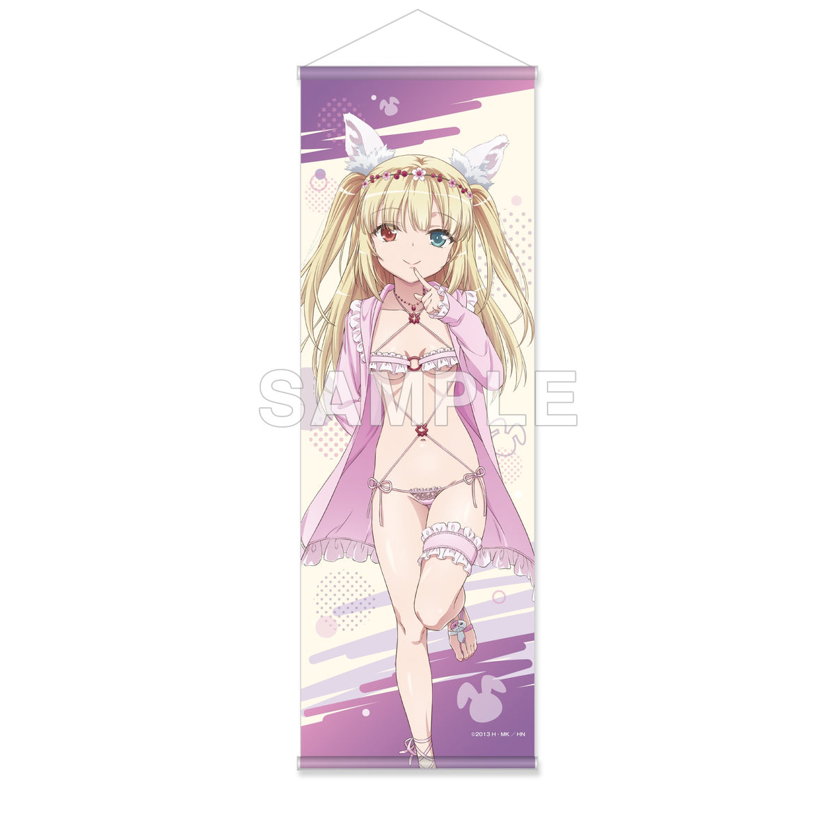 僕は友達が少ない ハーフタペストリー Anime 15th anniversary 羽瀬川小鳩【予約商品】