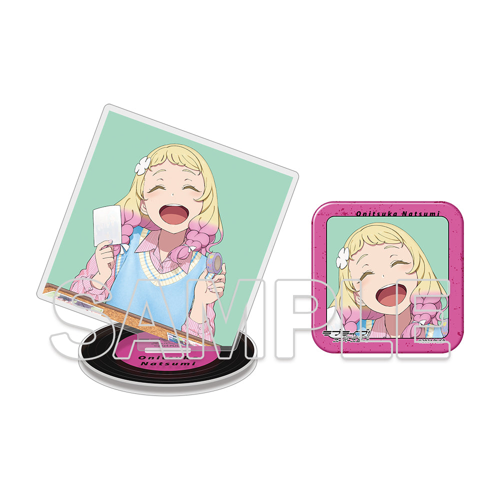 ラブライブ!スーパースター!! ましかくアクリルプレート&缶バッジ