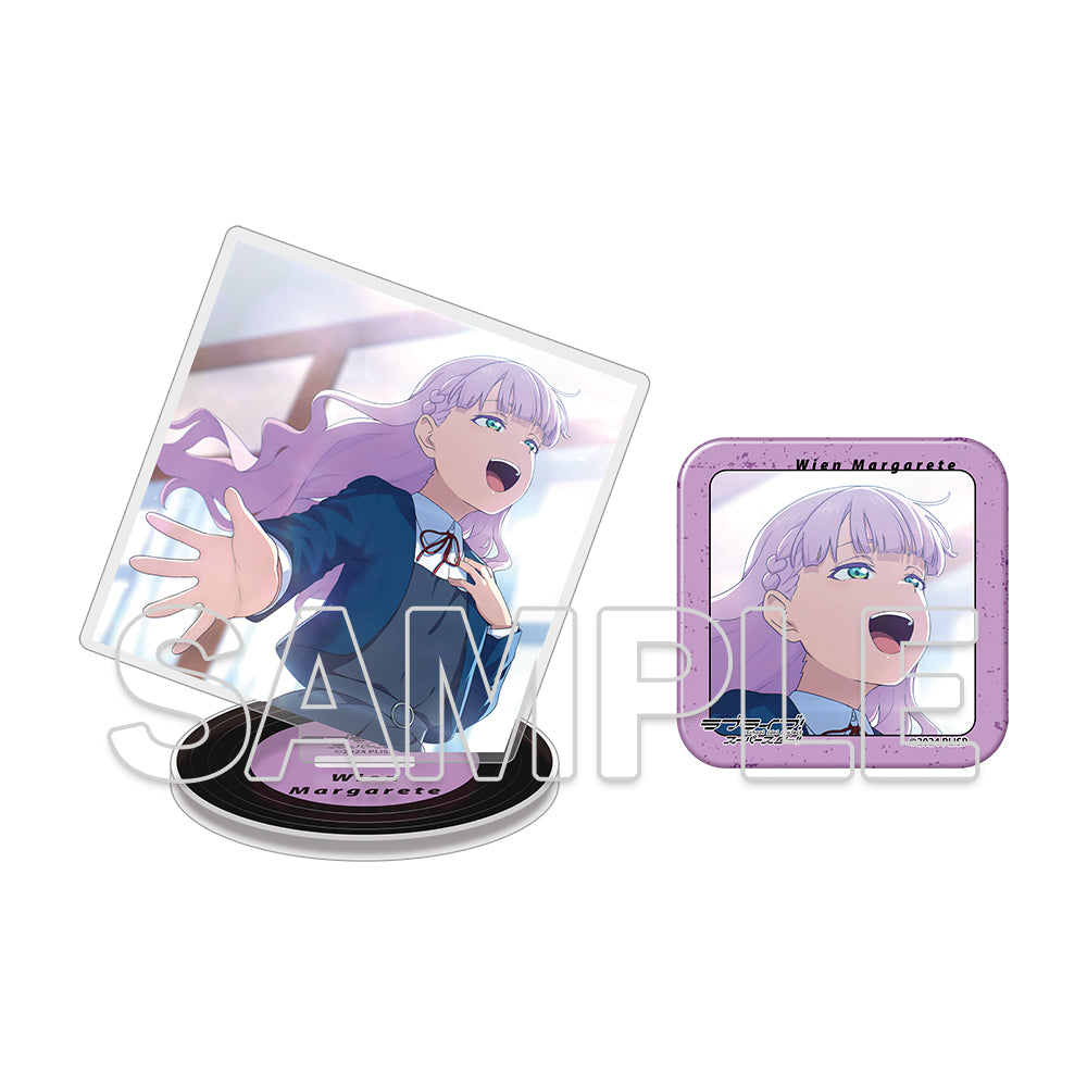 ラブライブ!スーパースター!! ましかくアクリルプレート&缶バッジ