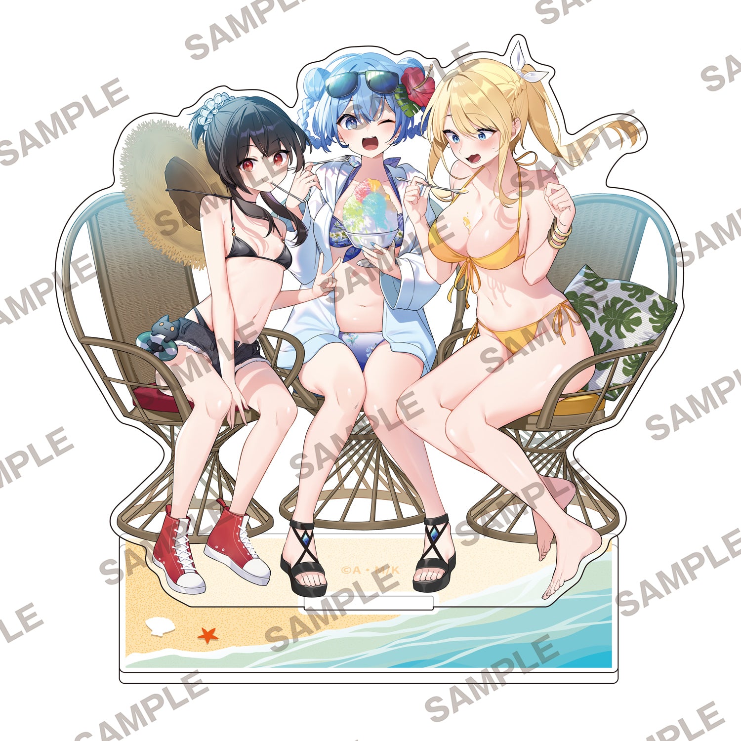 このすば　ダクネス　めぐみん　アクア　アクリルスタンド　あたり この素晴らしい世界に祝福を! 描き下ろしアクリルスタンド アクア