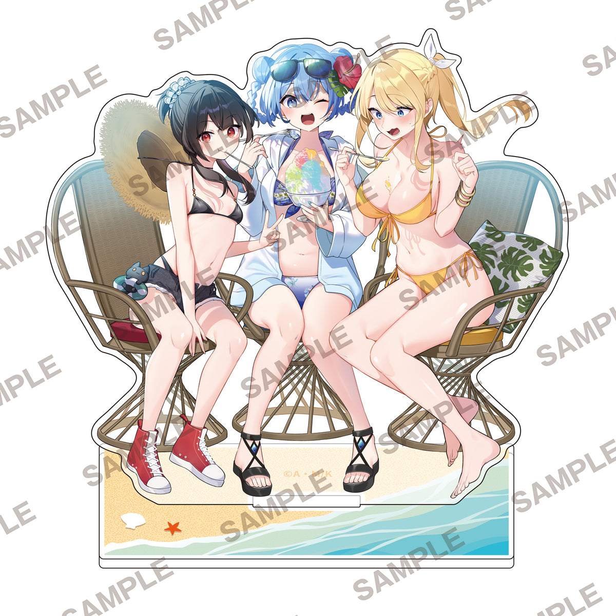 この素晴らしい世界に祝福を! 描き下ろしアクリルスタンド アクア&めぐみん&ダクネス【予約商品】