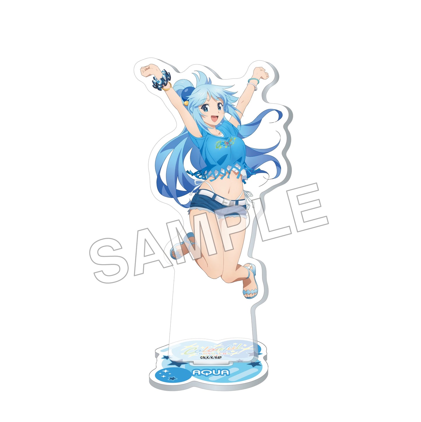 この素晴らしい世界に祝福を! アクリルスタンドフィギュア Colorful Ver. アクア【予約商品】