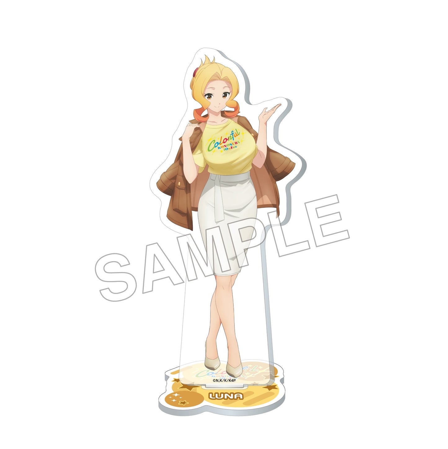 この素晴らしい世界に祝福を! アクリルスタンドフィギュア Colorful Ver. ルナ【予約商品】