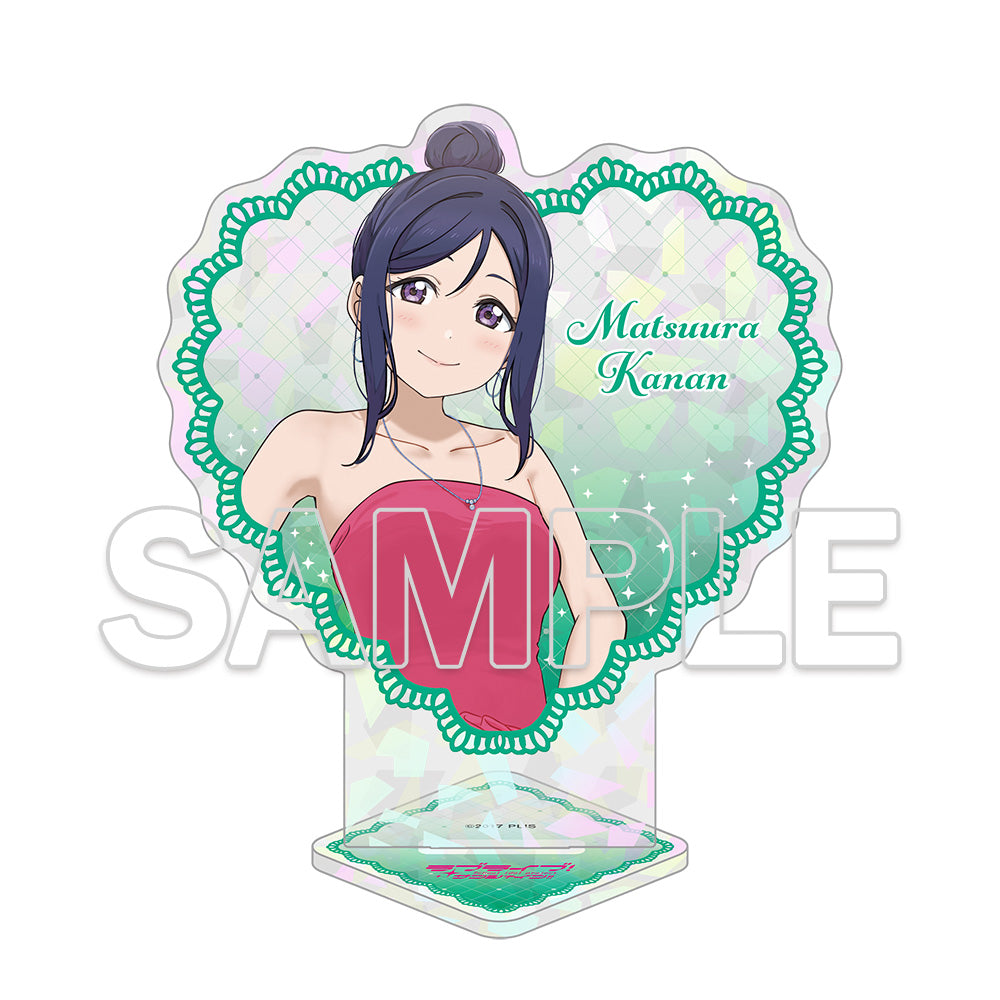 ラブライブ!サンシャイン!! ハート型アクリルスタンド Aqours 果南【予約商品】