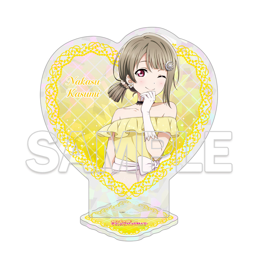 ラブライブ!虹ヶ咲学園スクールアイドル同好会 ハート型アクリルスタンド かすみ【予約商品】