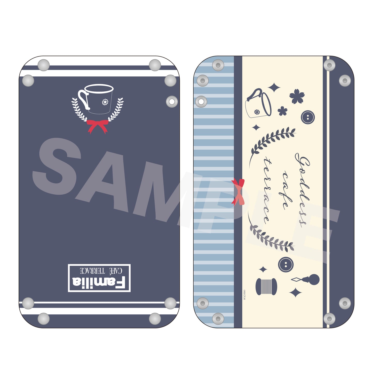 女神のカフェテラス 2wayマスクケース 01 幕澤桜花【お取り寄せ商品】