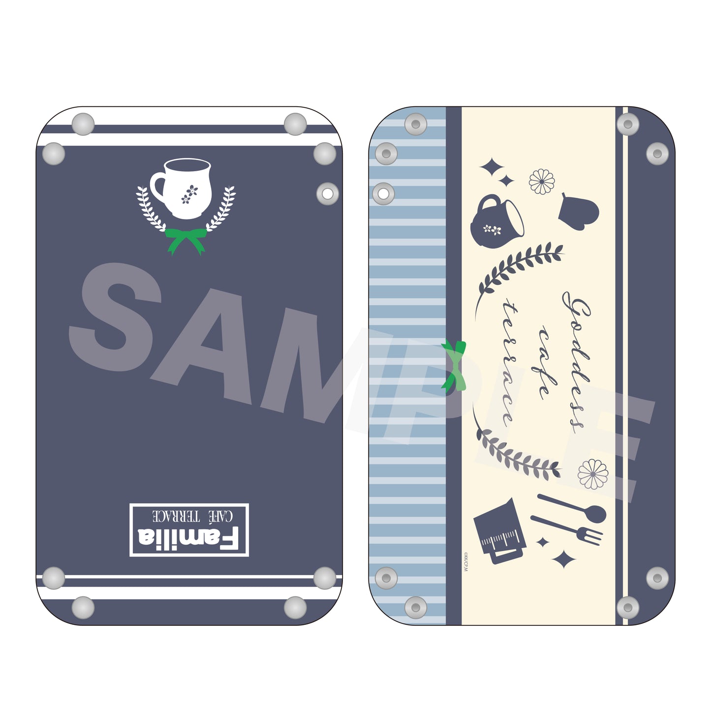 女神のカフェテラス 2wayマスクケース 04 小野白菊【お取り寄せ商品】