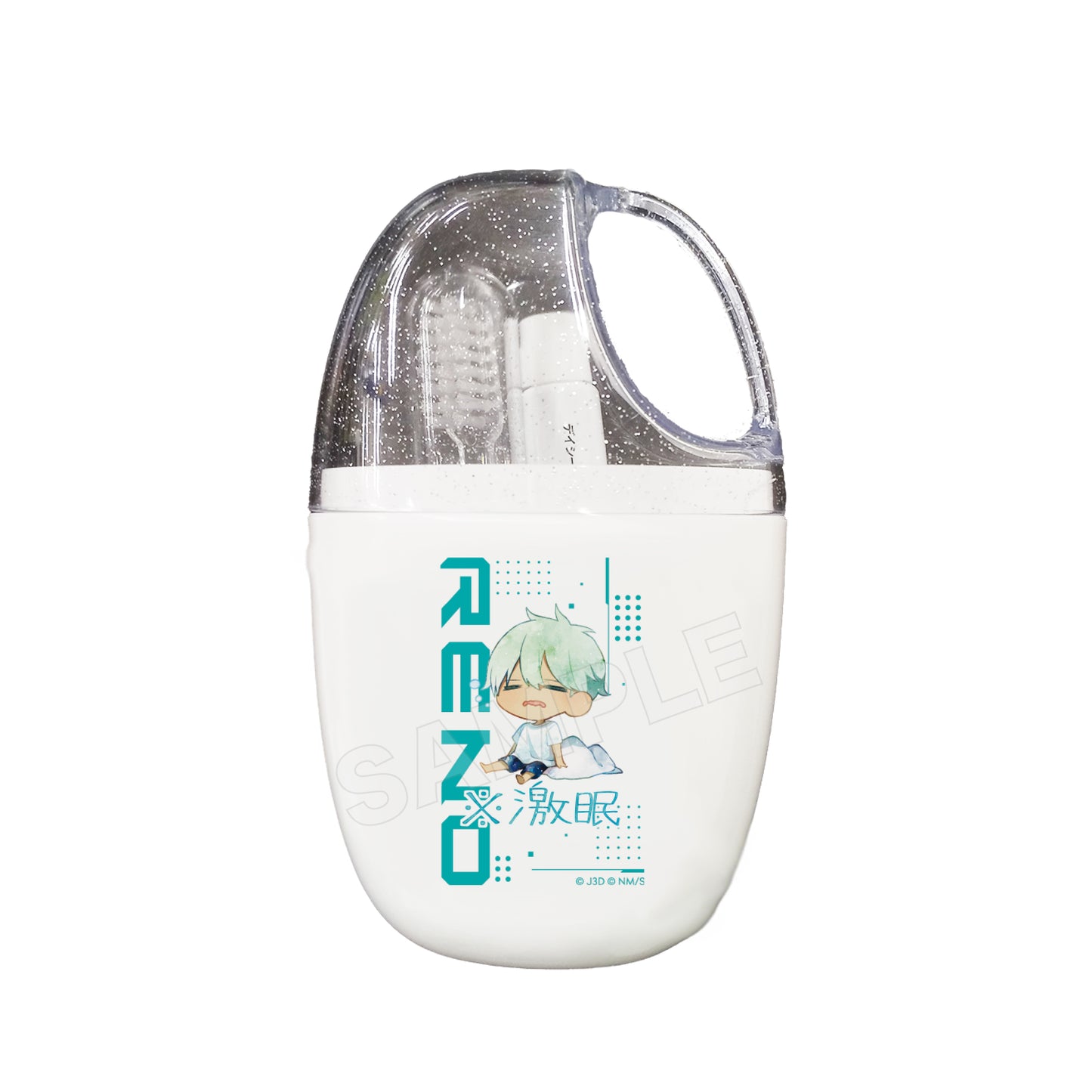 怪獣8号 ※激眠 歯ブラシコップセット 02 レノ【お取り寄せ商品】