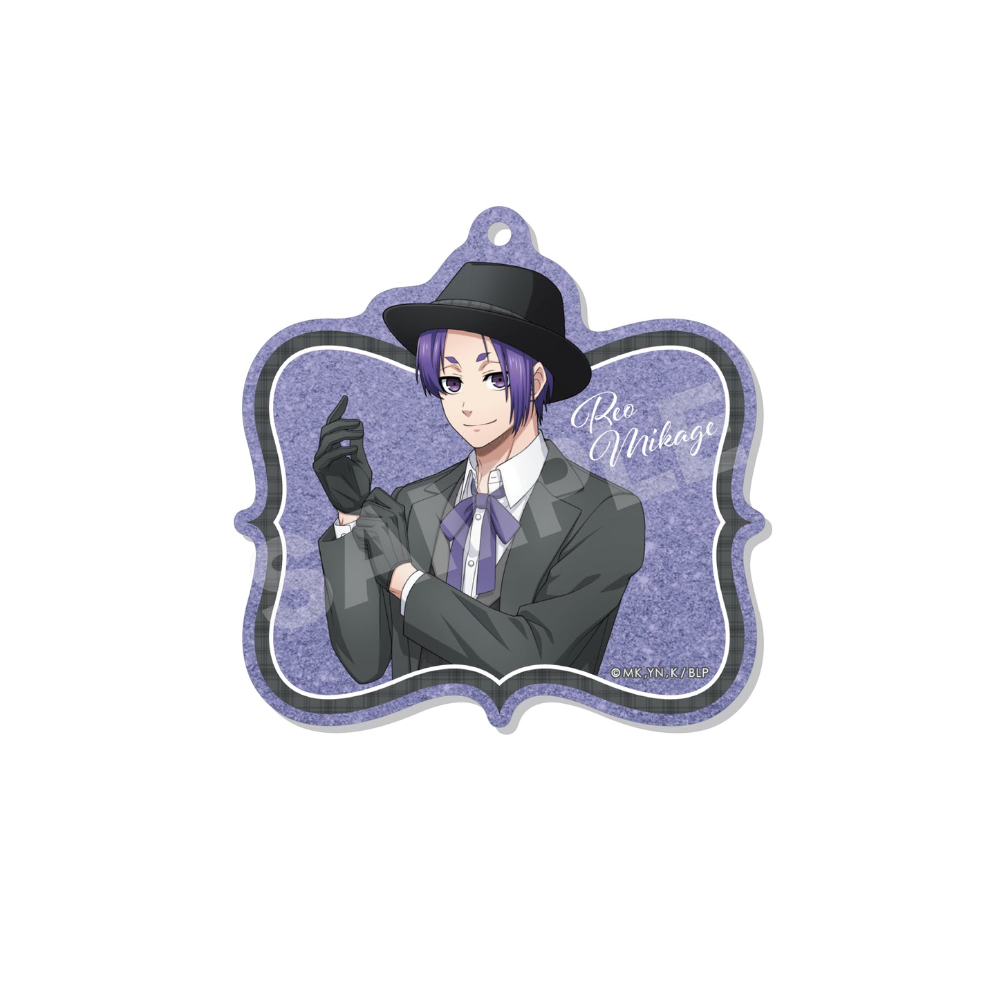 ブルーロック メタリックアクリルキーホルダー 04 御影玲王【予約商品】