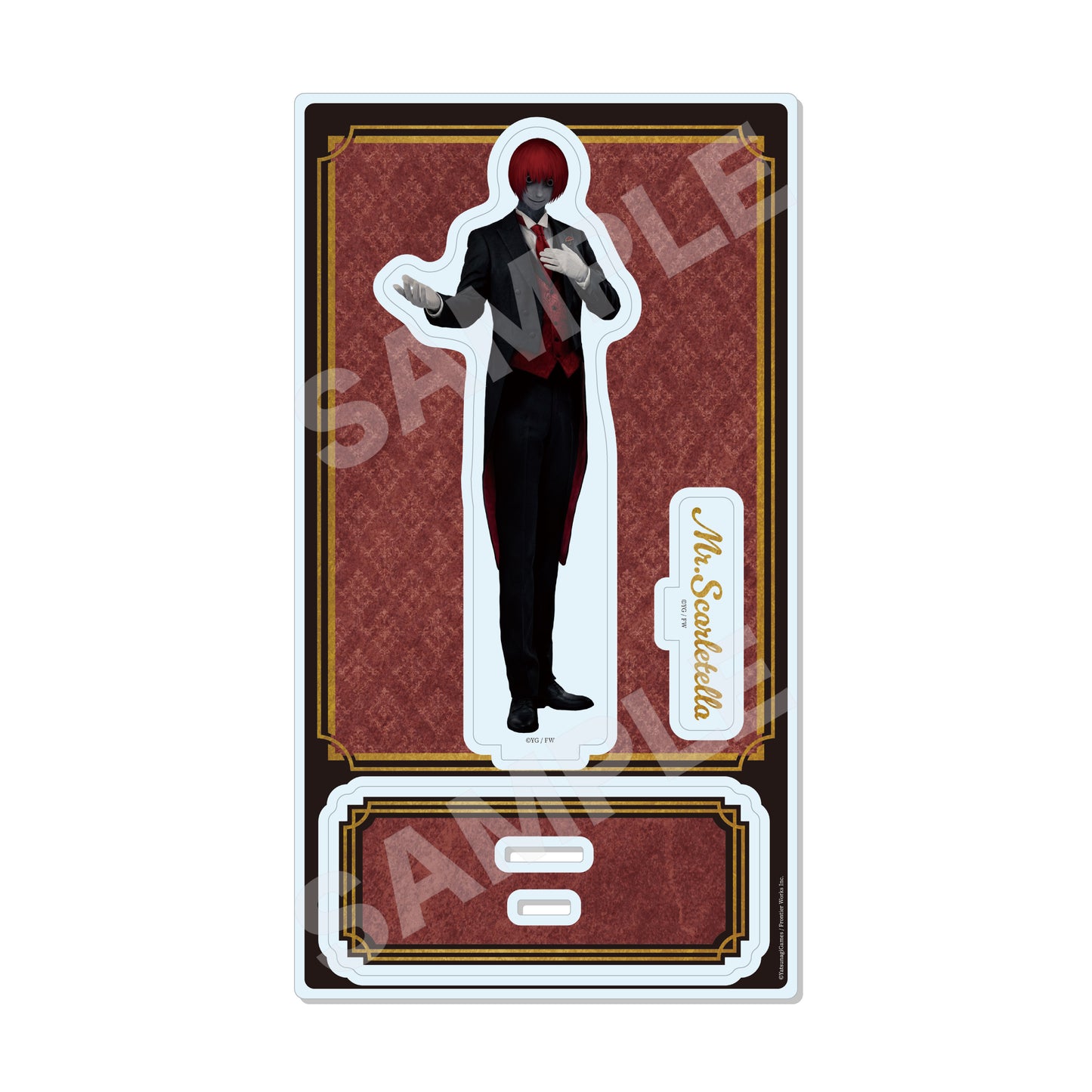 文字化化 アクリルスタンド 03 赤い傘の男【予約商品】