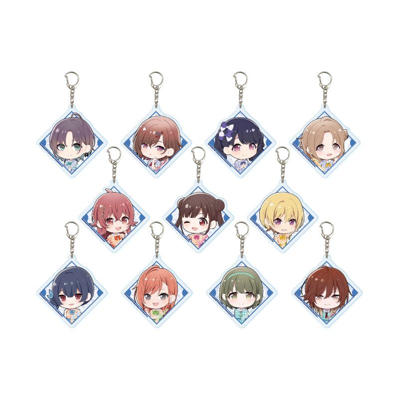 【Box/11】アクリルキーホルダー アイドルマスター シャイニーカラーズ 02 セーラー風アイドル衣装Ver.(ミニキャライラスト)【予約商品】
