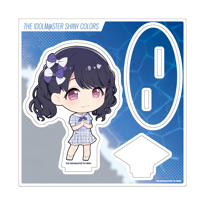 アクリルスタンドプレート アイドルマスター シャイニーカラーズ 03 福丸小糸 セーラー風アイドル衣装Ver.(ミニキャライラスト)【予約商品】