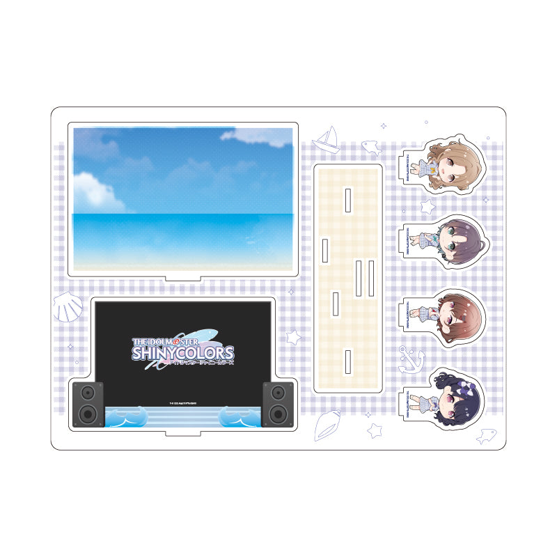 アクリルジオラマ アイドルマスター シャイニーカラーズ 02 283プロ ノクチル セーラー風アイドル衣装Ver.(ミニキャライラスト)【予約商品】