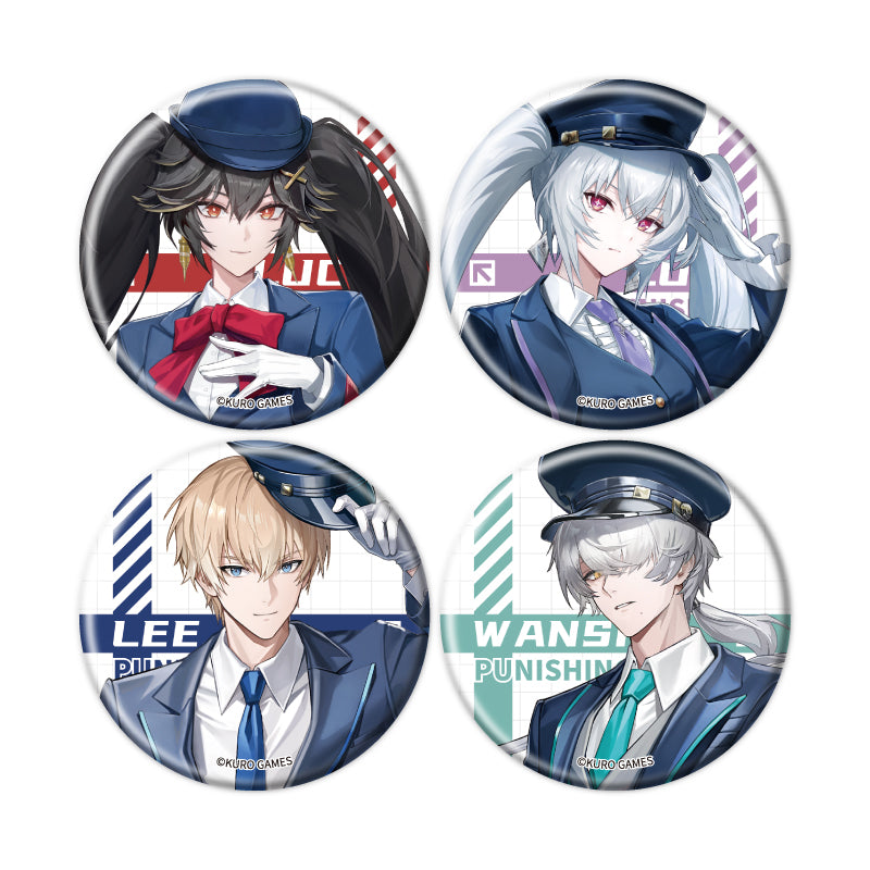 【Box/4】缶バッジ パニシング:グレイレイヴン 01 描き起こしイラスト【予約商品】