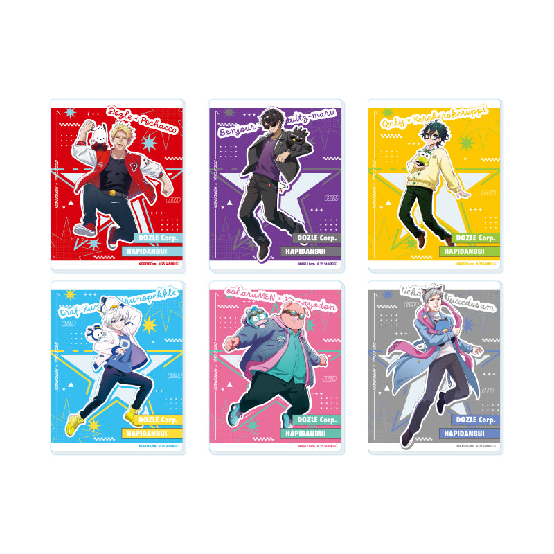【Box/6】アクリルカード ドズル社×はぴだんぶい 01 コラボイラスト【予約商品】