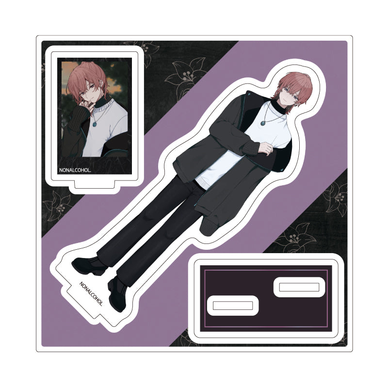 アクリルスタンドプレート 泥舟と罪人 04 橋波夕陽(公式イラスト)【予約商品】