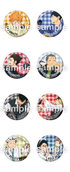 【Box/8】カラパレ ハイキュー!! Yummyマスコット缶バッジ【予約商品】