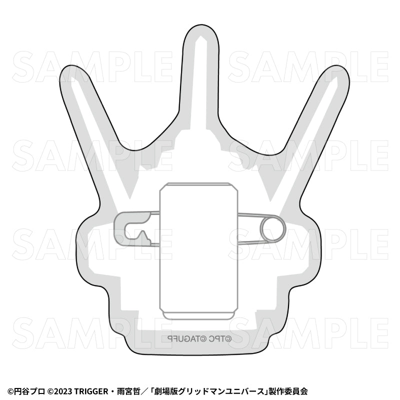 【Box/5】ULTRAMAN×GRIDMAN トレーディングアクリルバッジ