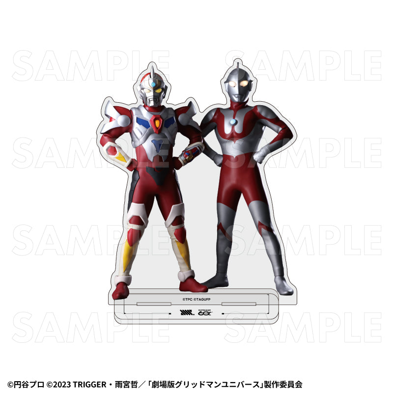 ULTRAMAN×GRIDMAN アクリルスタンド ウルトラマン×電光超人グリッドマン