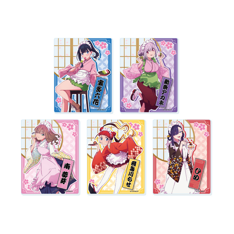 【Box/5】グリッドマン ユニバース アクリルカード 17 和菓子Ver.(描き下ろしイラスト)【予約商品】