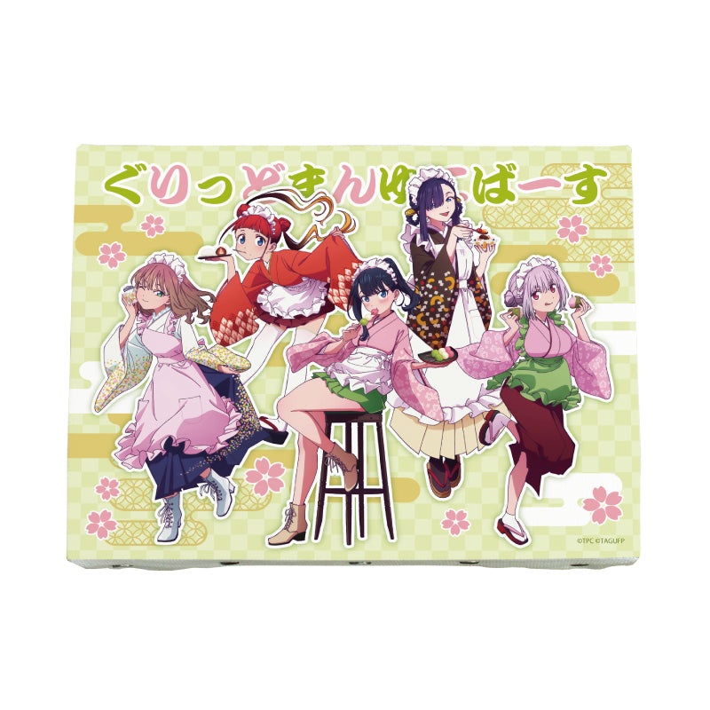 グリッドマン ユニバース キャンバスボード 05 集合デザイン 和菓子Ver.(描き下ろしイラスト)【予約商品】