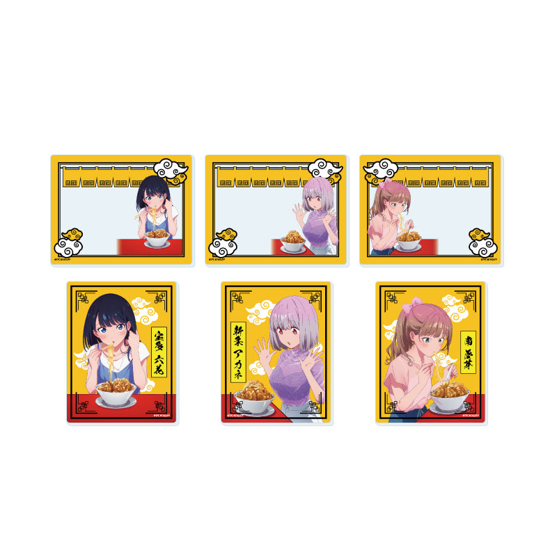 【Box/6】グリッドマン ユニバース アクリルカード 18 ラーメンVer.(描き下ろしイラスト)【予約商品】