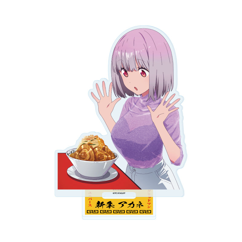 グリッドマン ユニバース アクリルスタンド 35 新条アカネ ラーメンVer.(描き下ろしイラスト)【予約商品】