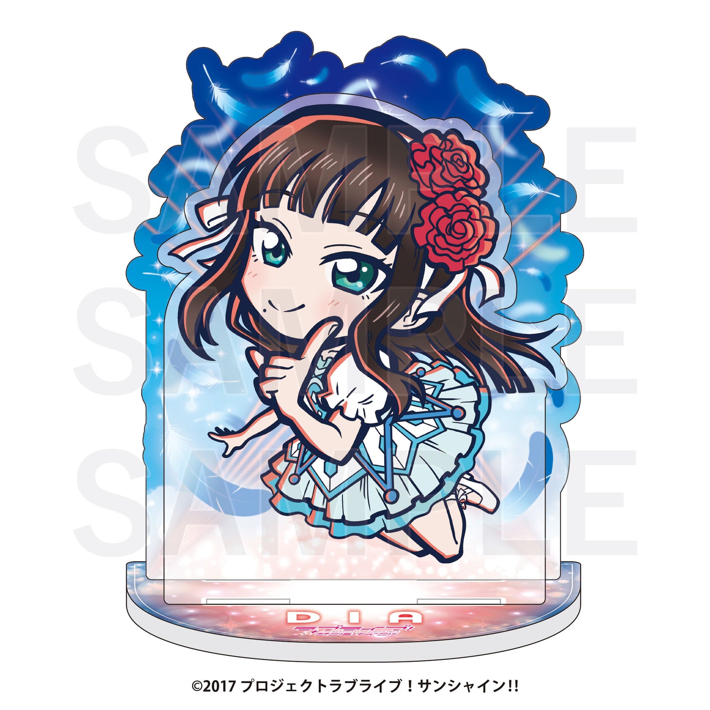 ラブライブ!サンシャイン!! イートゥーン ビッグアクリルスタンド 黒澤ダイヤ【予約商品】