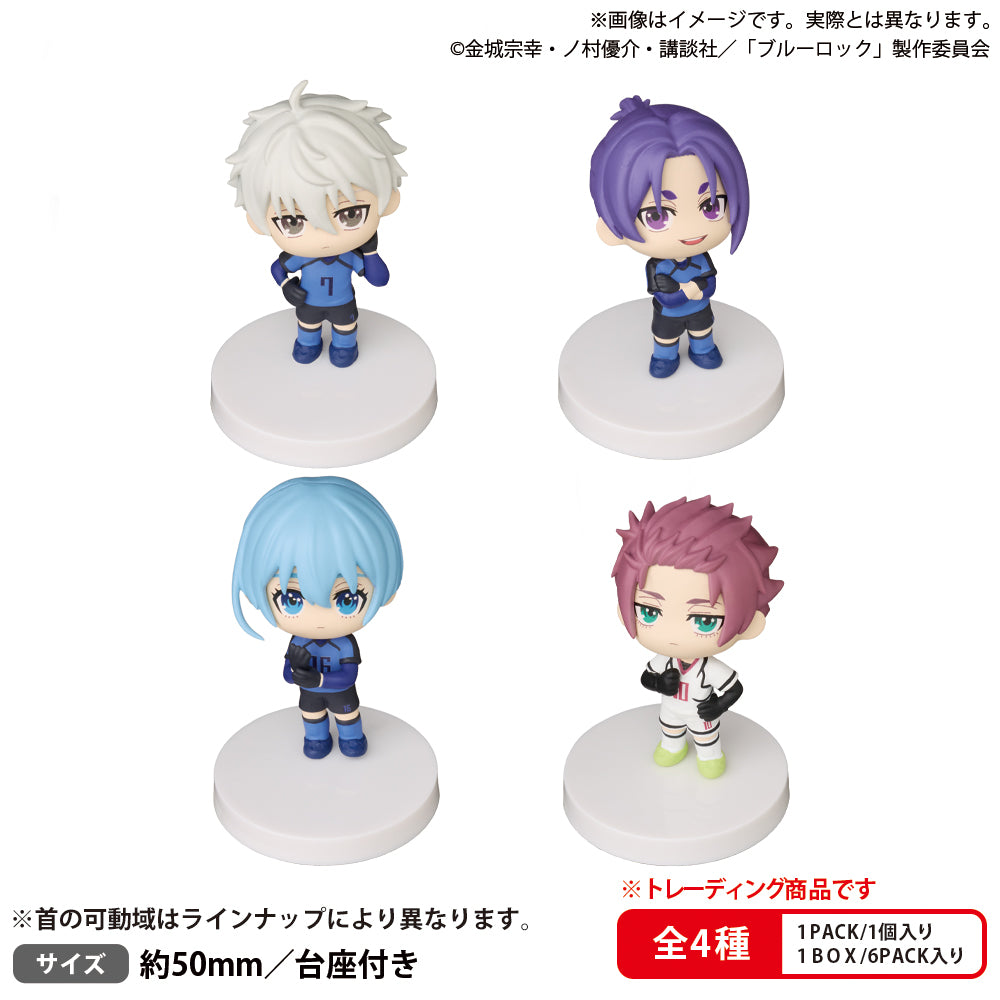 Box/6】BUSHIROAD THE BOX ブルーロック みあげてすたぁマスコットVol