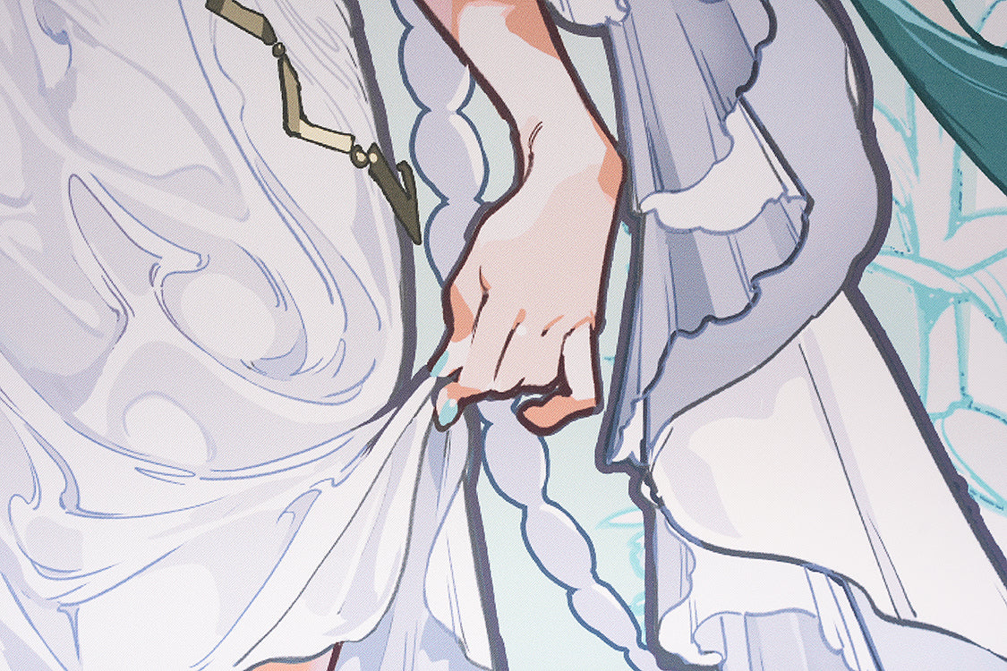 キャラクター・ボーカル・シリーズ01 初音ミク 初音ミク feat. Yoneyama Mai 等身大掛け軸【予約商品】