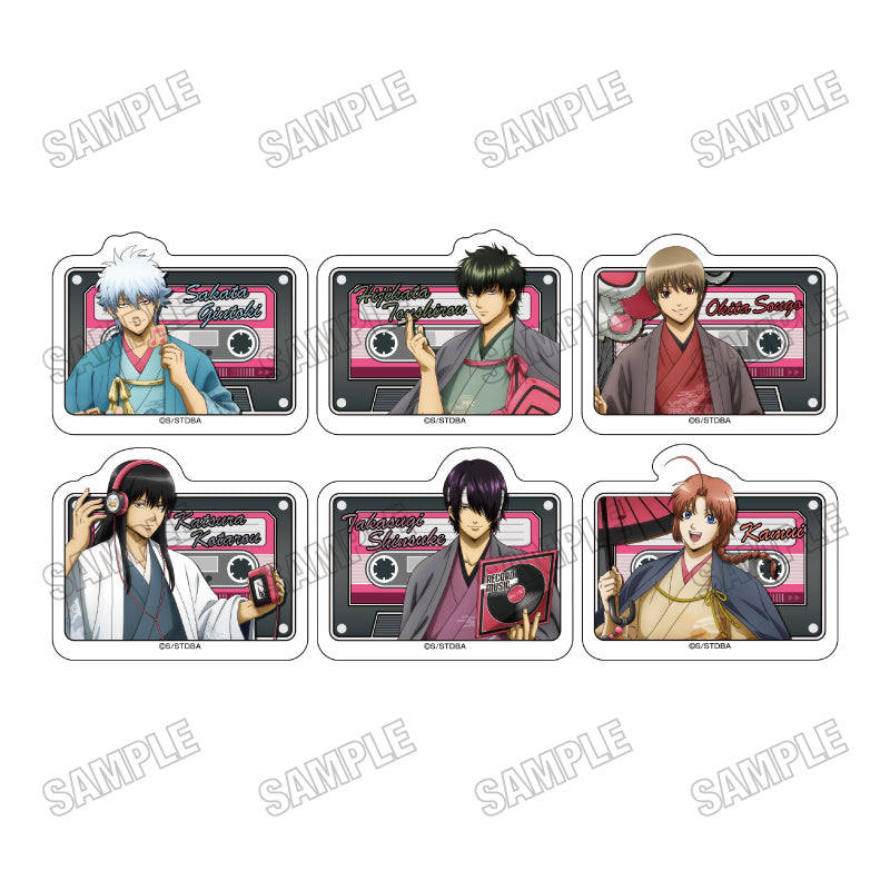 銀魂 アクリルバッジセット Box/6】銀魂 アクリルバッジコレクション MUSIC Ver.【予約商品