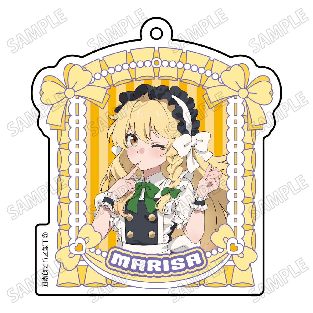 東方Project 描き下ろしアクリルキーホルダー メイドVer. 2 霧雨魔理沙【予約商品】