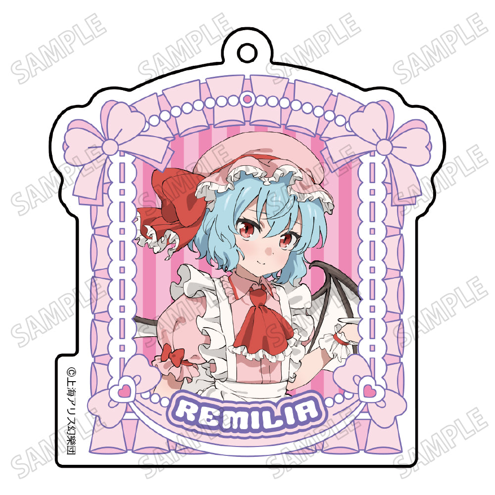 東方Project 描き下ろしアクリルキーホルダー メイドVer. 3 レミリア・スカーレット【予約商品】