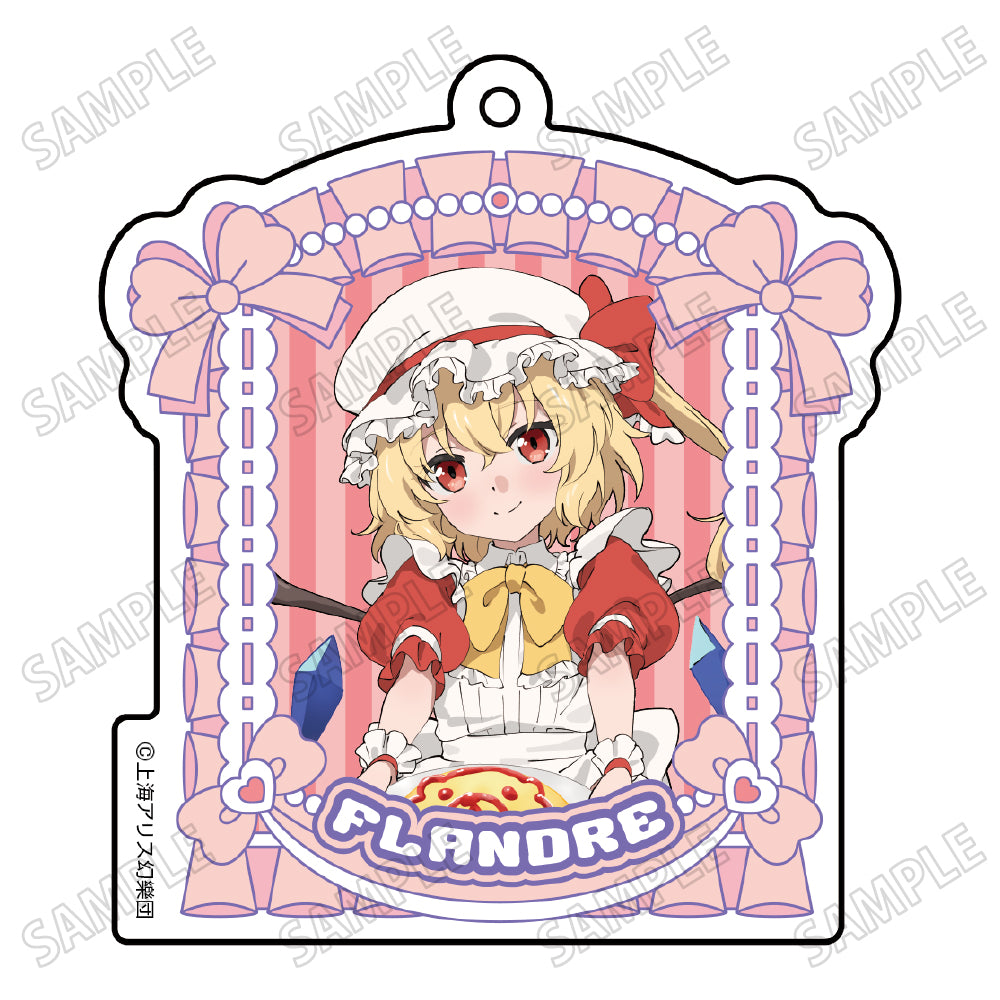 東方Project 描き下ろしアクリルキーホルダー メイドVer. 4 フランドール・スカーレット【予約商品】