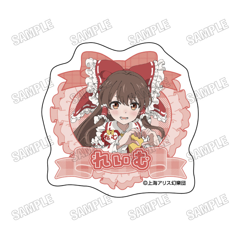東方Project 描き下ろしアクリルバッジ メイドVer. 1 博麗霊夢【予約