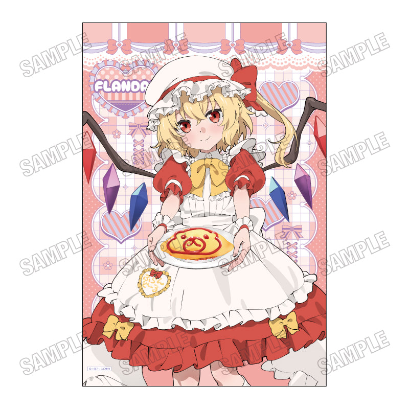 東方Project 描き下ろしB2タペストリー メイドVer. 4 フランドール・スカーレット【予約商品】
