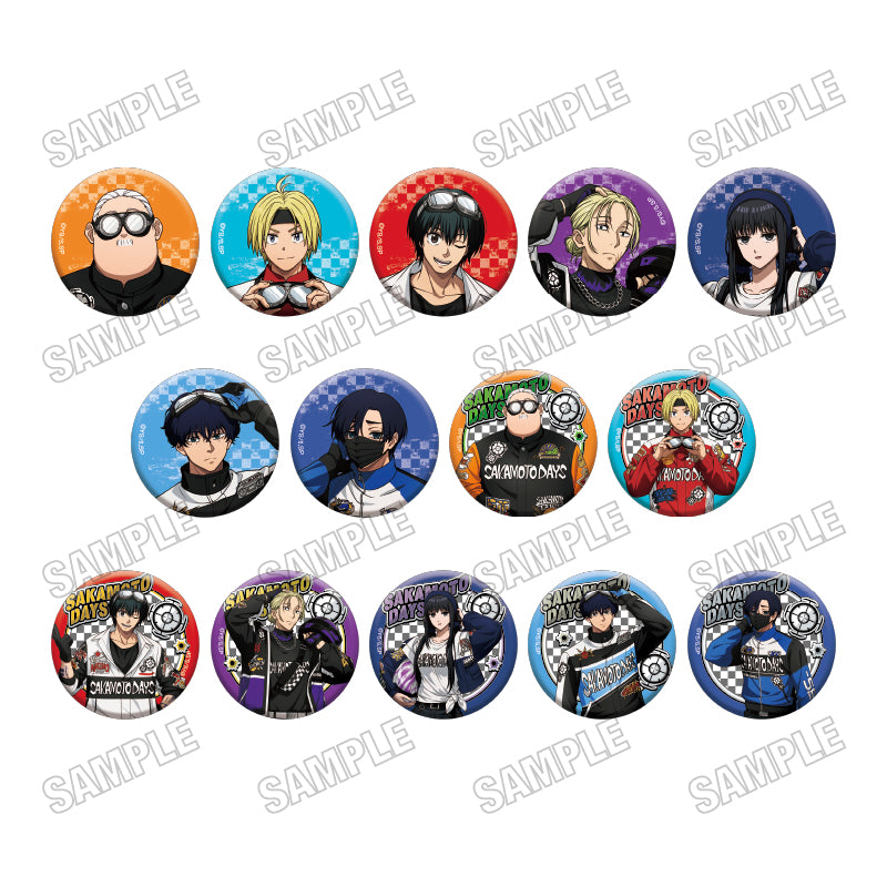 【Box/14】SAKAMOTO DAYS 描き下ろし缶バッジコレクション レーサーVer.【予約商品】