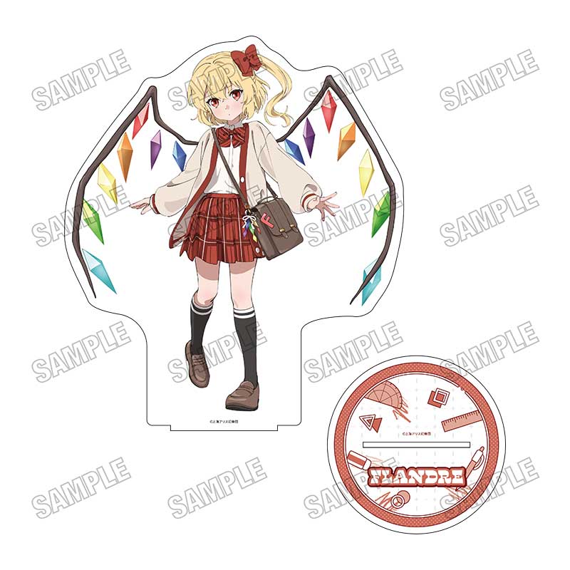 東方Project 描き下ろしBIGアクリルスタンドLL 制服Ver. 4 フランドール・スカーレット【予約商品】