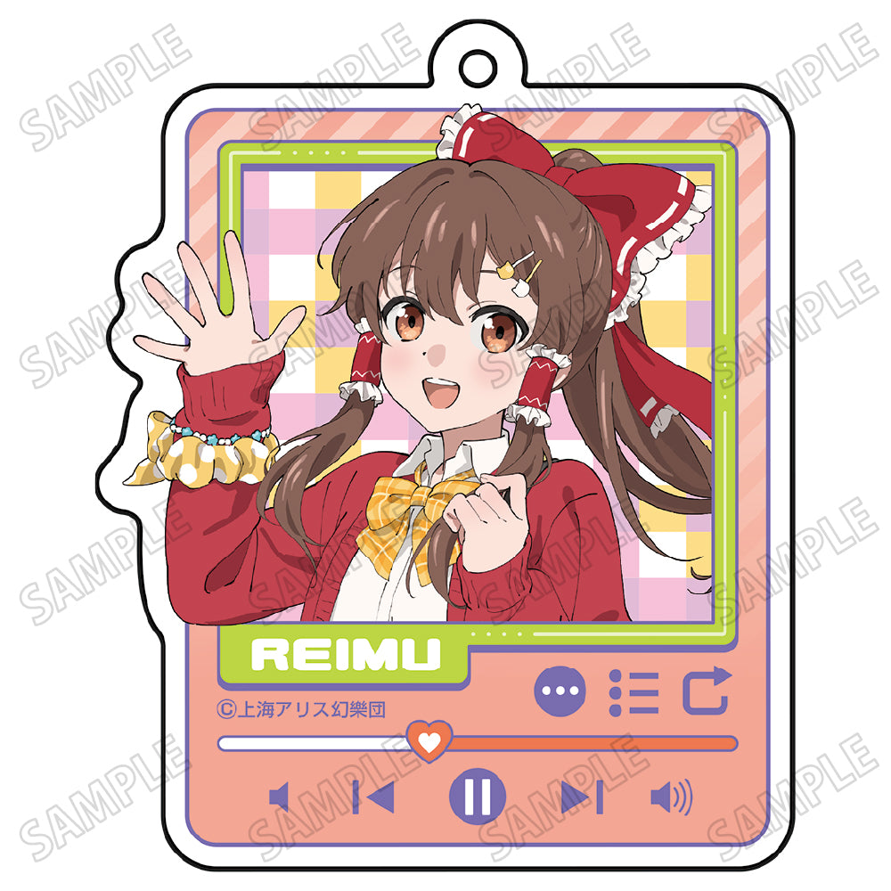 東方Project 描き下ろしアクリルキーホルダー 制服Ver. 1 博麗霊夢【予約商品】